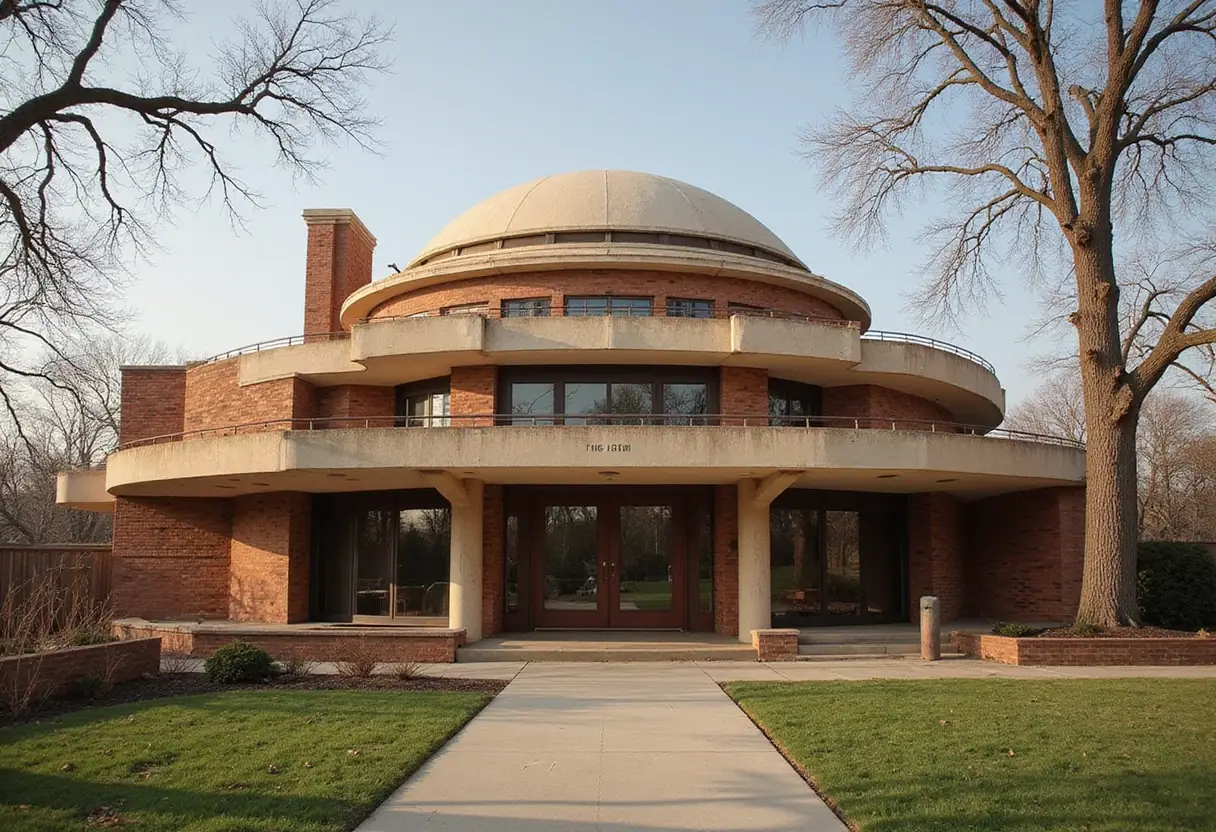 Frank Lloyd Wright's only planetarium restored in Florida