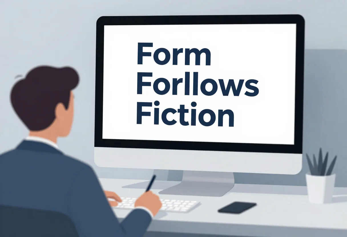 Form Follows Fiction: Six Inquiries
