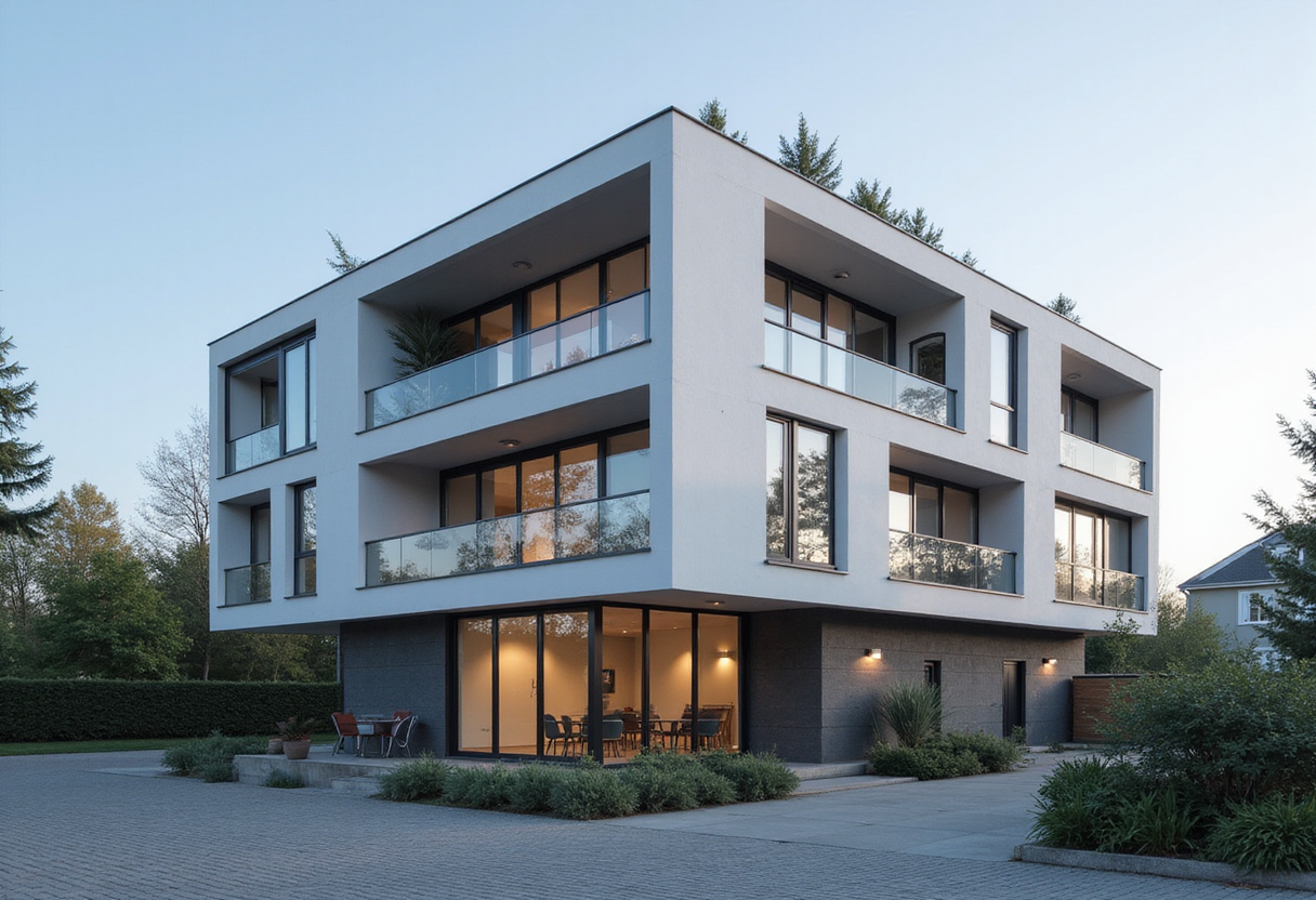 Modular House with a Sloping Facade / Papundekl Architects