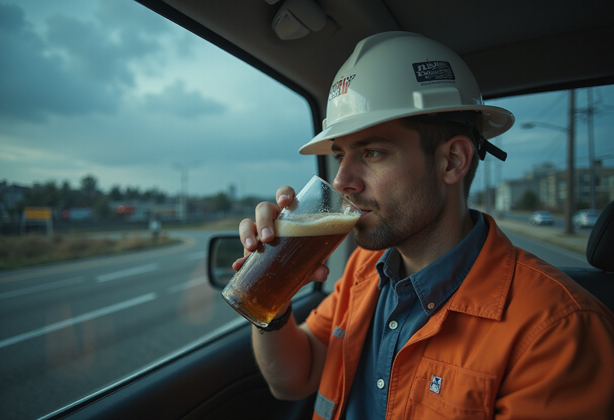 Drink driving builder jailed for killing highways worker