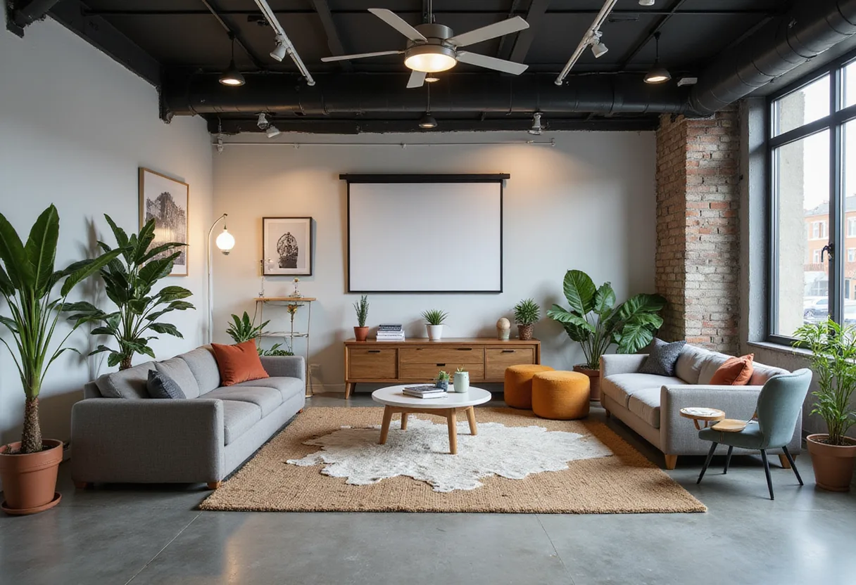 Settle movable furniture installation forms temporary public interior in ireland