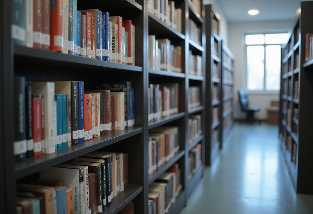 Es devlin’s rotating library holds 2,000 books inside london’s design museum