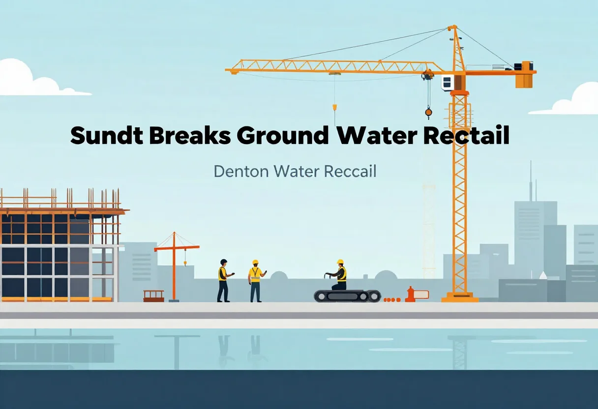 Sundt breaks ground on $92M Texas water project