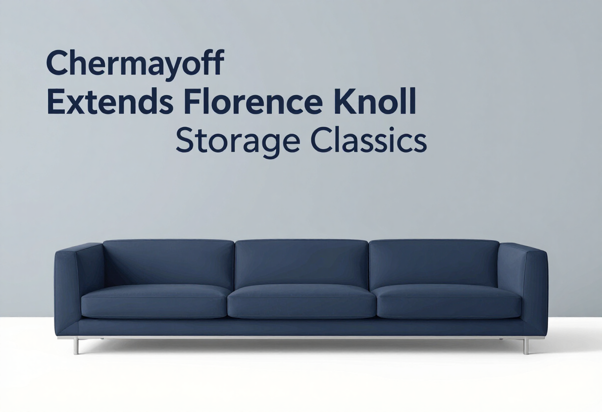 Sam Chermayeff puts a new spin on Knoll’s classic storage solutions