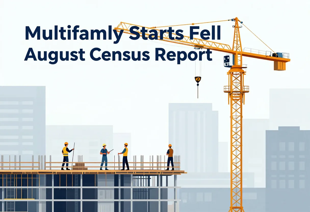 Multifamily starts plummeted nearly 16% in August