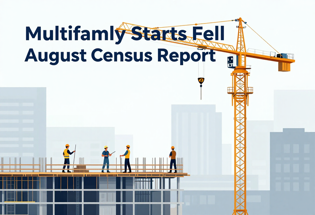 Multifamily starts plummeted nearly 16% in August