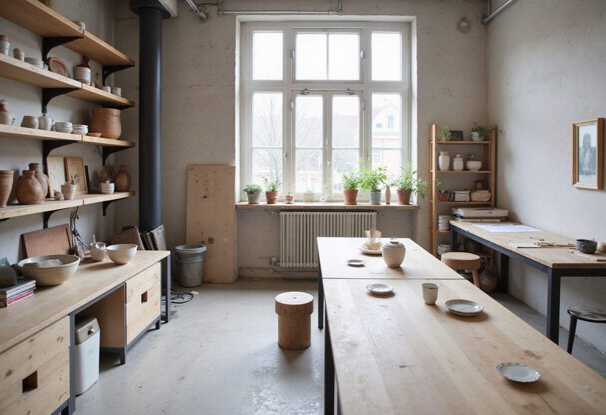 Ceramics Workshop in Copenhagen / Jesper Kusk Arkitekter