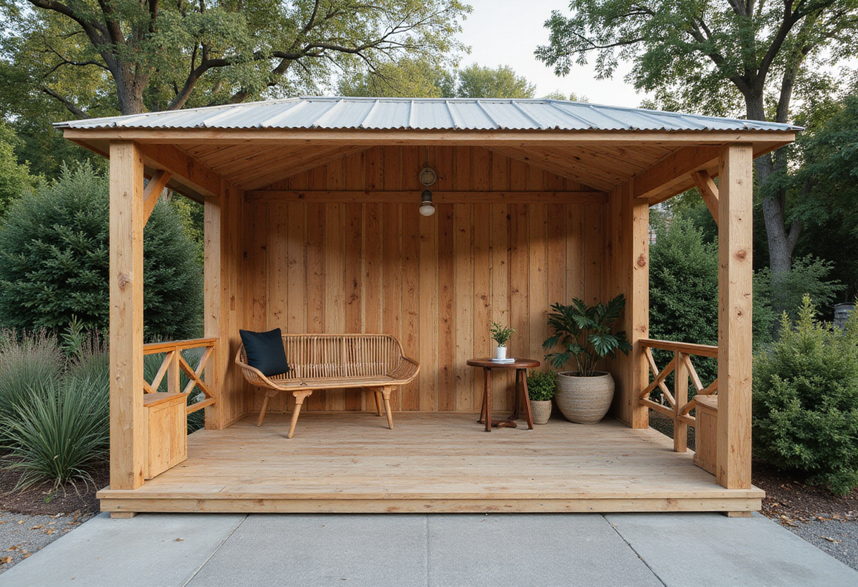 Pedrali converts temporary wooden pavilion into permanent community hub