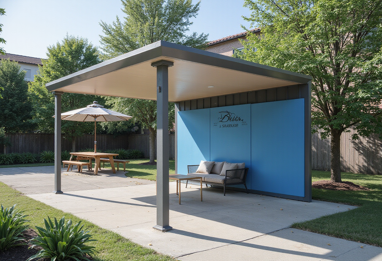 Guerrilla Shading Pavilion demonstrates that "shade doesn't need to be expensive or complicated"