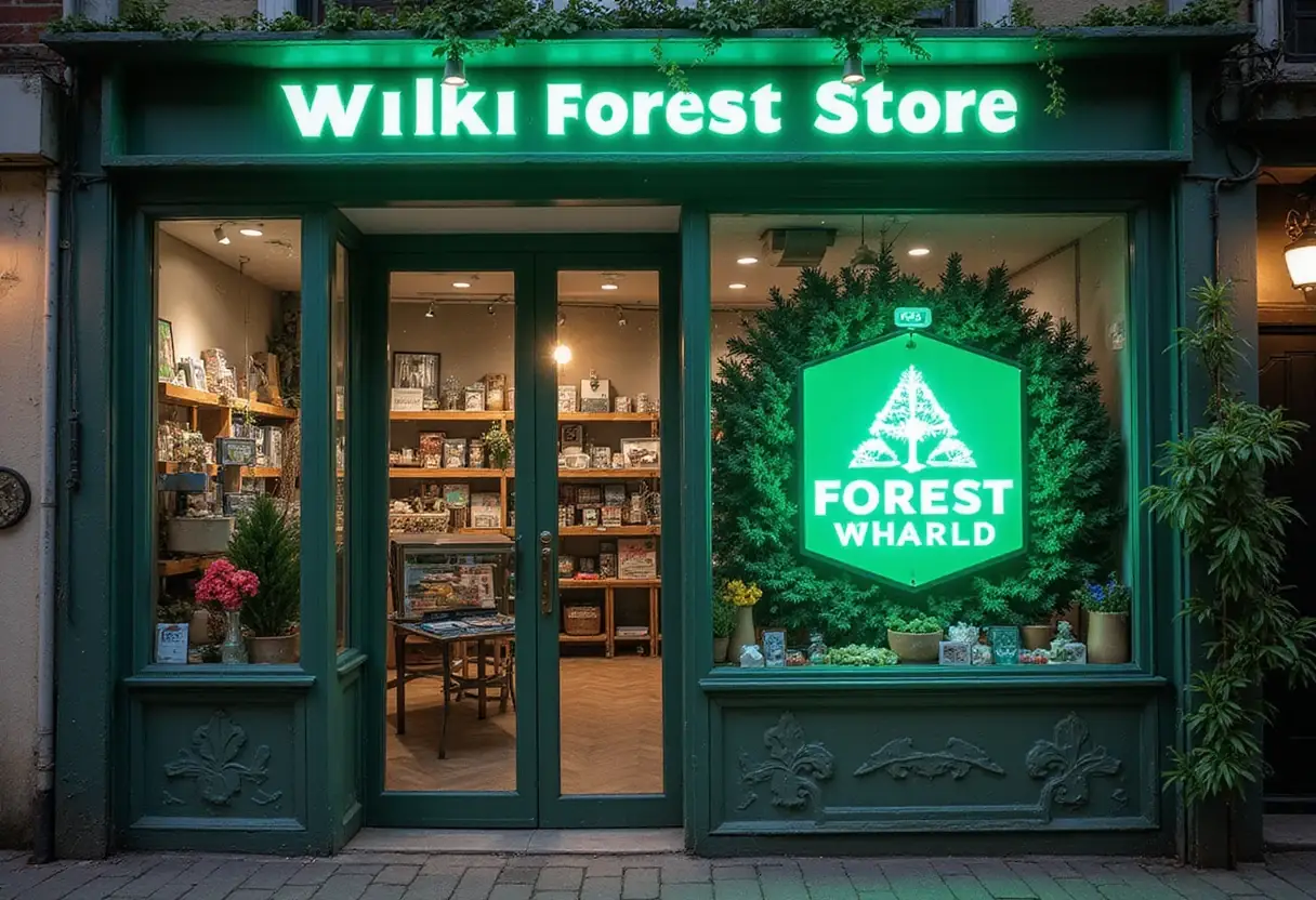 Wiki World Forest Store / Wiki World