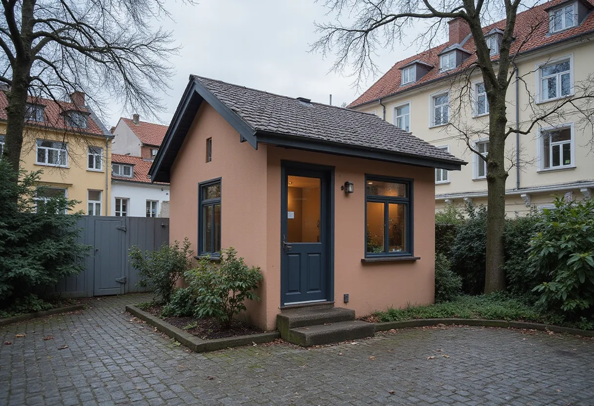 This Tiny Prague House Opens Like a Giant Wardrobe
