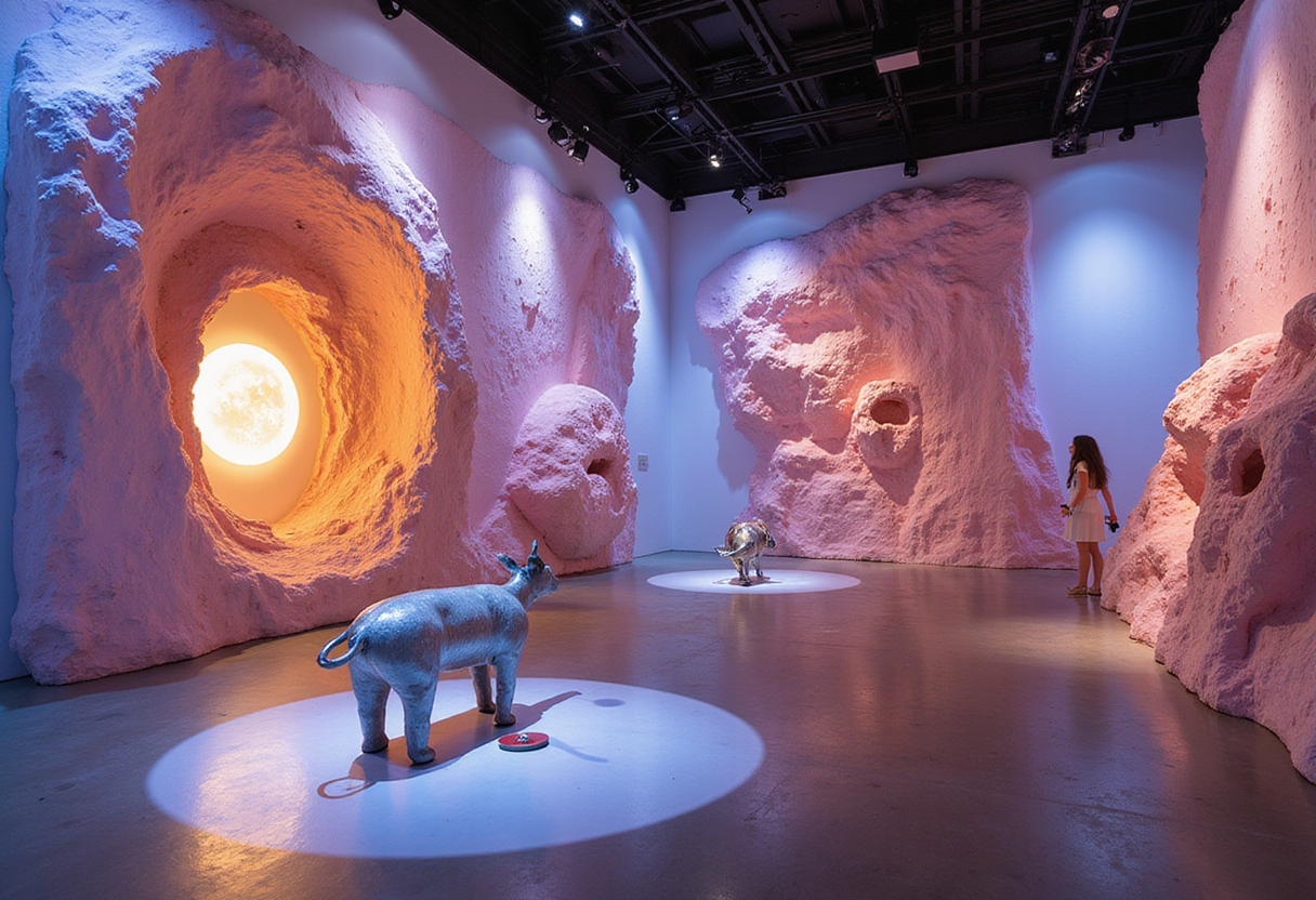 Formafantasma creates "travelling science exhibition" for Prada and IOC