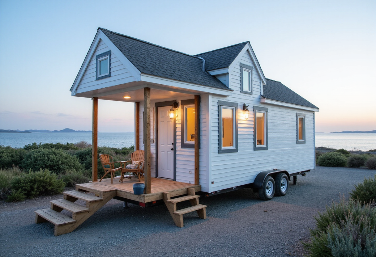This Tiny Home Looks Like a Coastal Cottage and Lives Like One Too