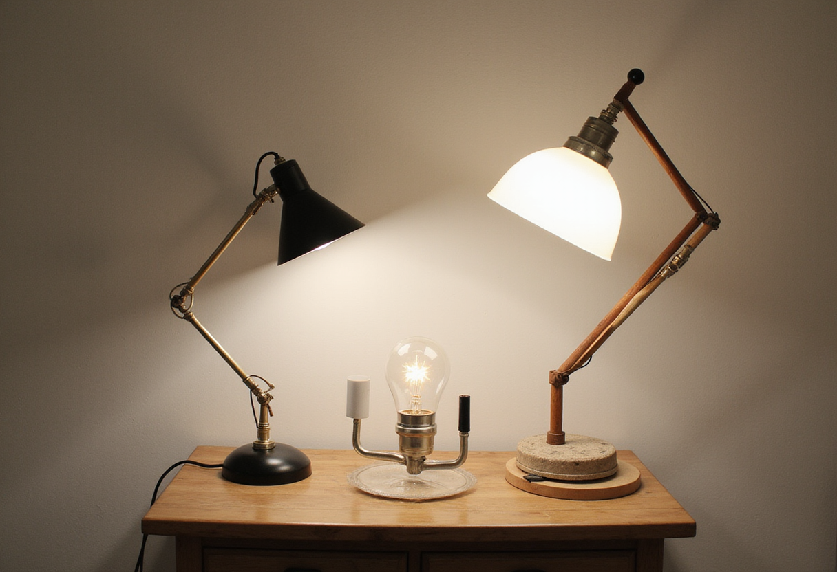 3 Lamps Built From Objects Nobody Wanted Anymore