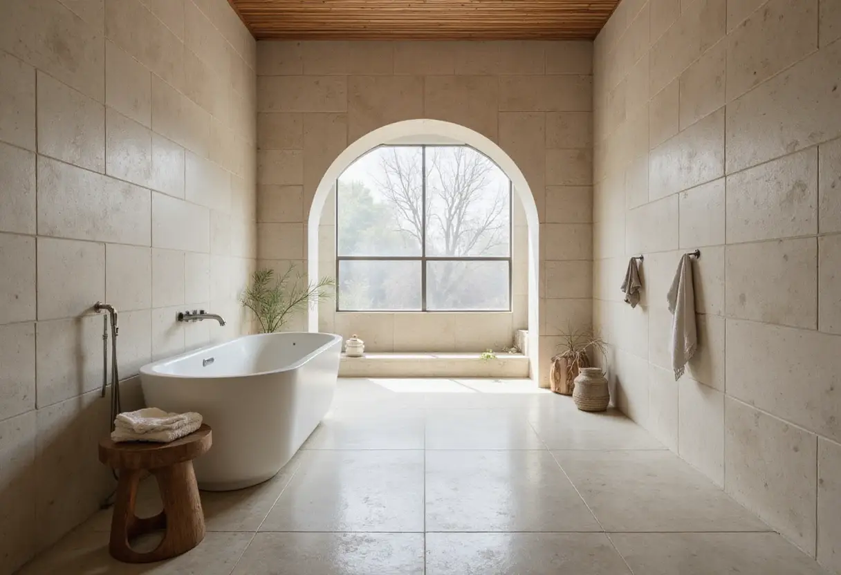 Renewed 1983 bathhouse in japan preserves tilework and curved interiors