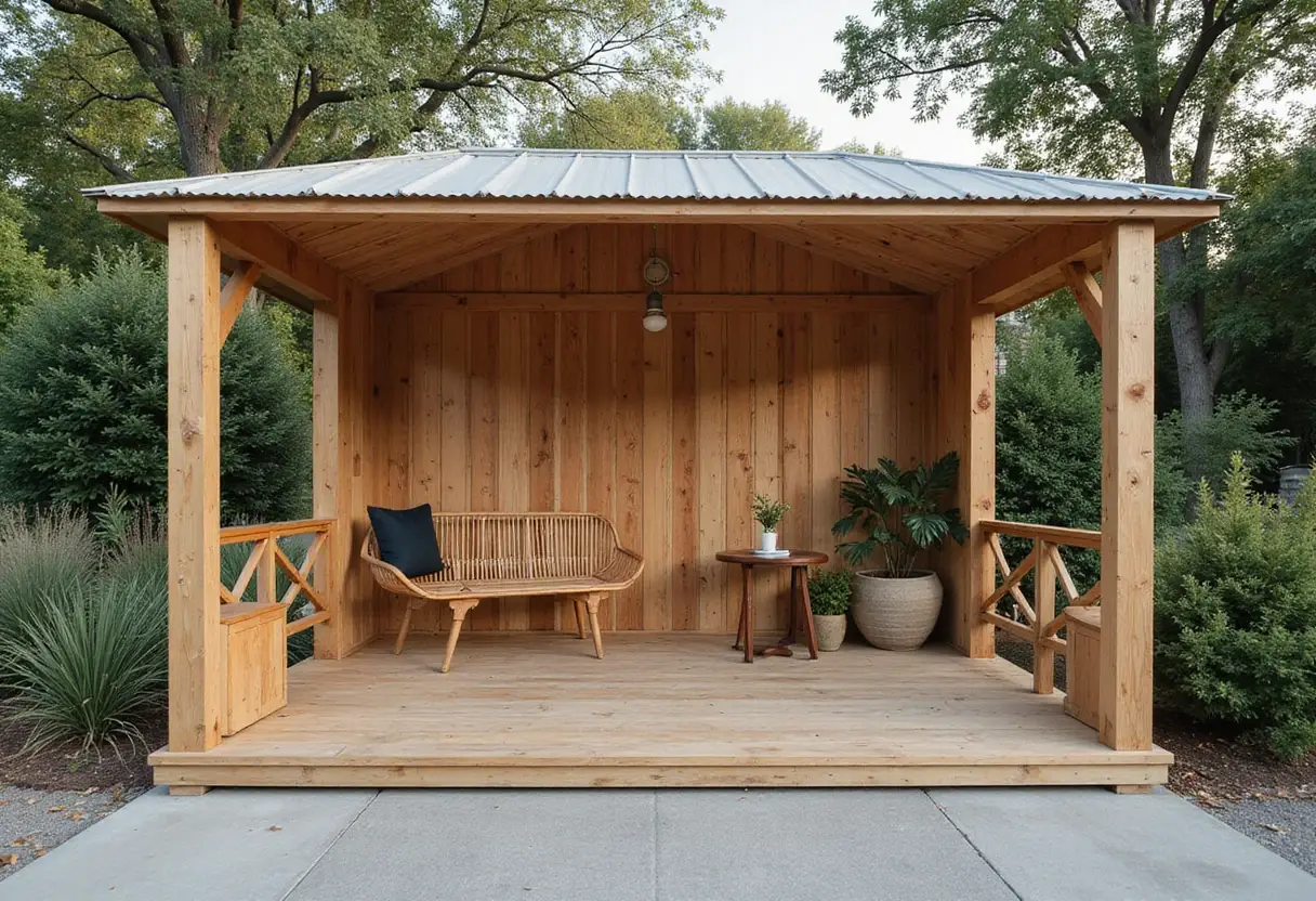 Pedrali converts temporary wooden pavilion into permanent community hub