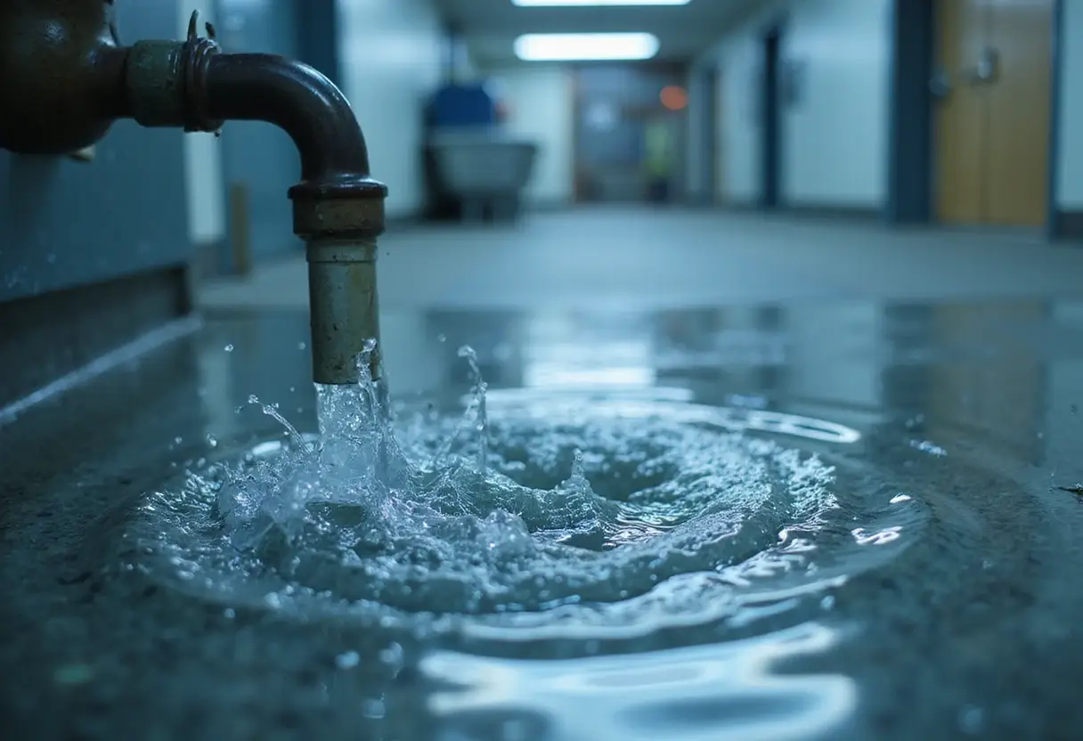 Mediclinics all-in-one stops water drippage and moving to scattered dispensers