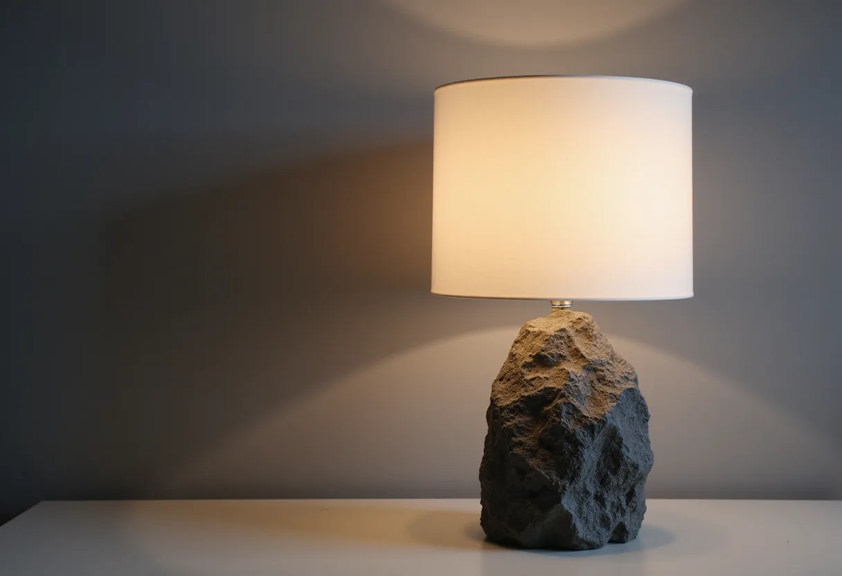 Table lamp made from volcanic stone among projects from Tecnológico de Monterrey